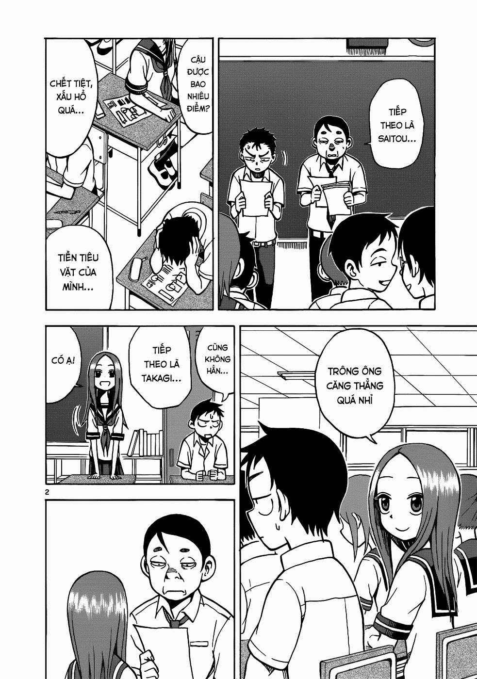 Karakai Jouzu No Takagi-San - Trang 2