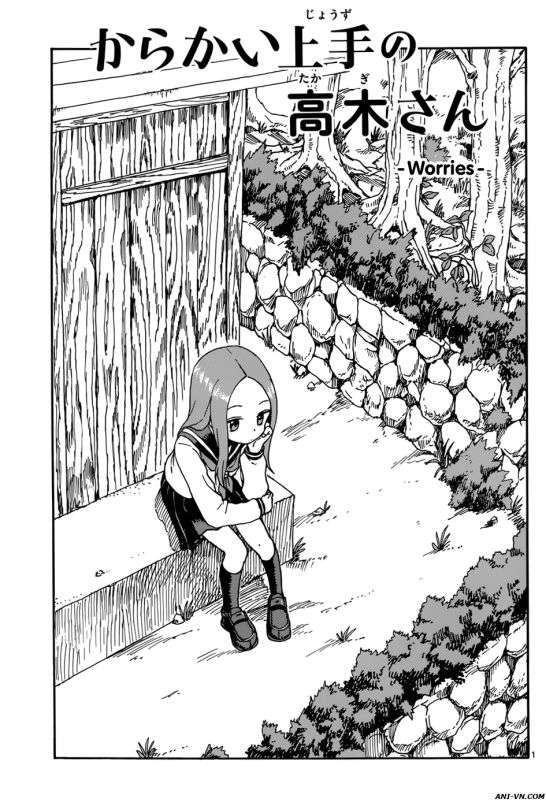 Karakai Jouzu No Takagi-San - Trang 1