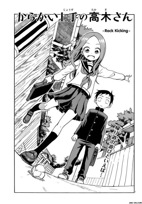 Karakai Jouzu No Takagi-San - Trang 1