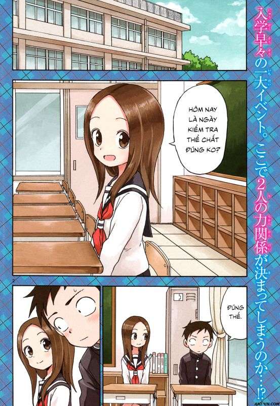 Karakai Jouzu No Takagi-San - Trang 2