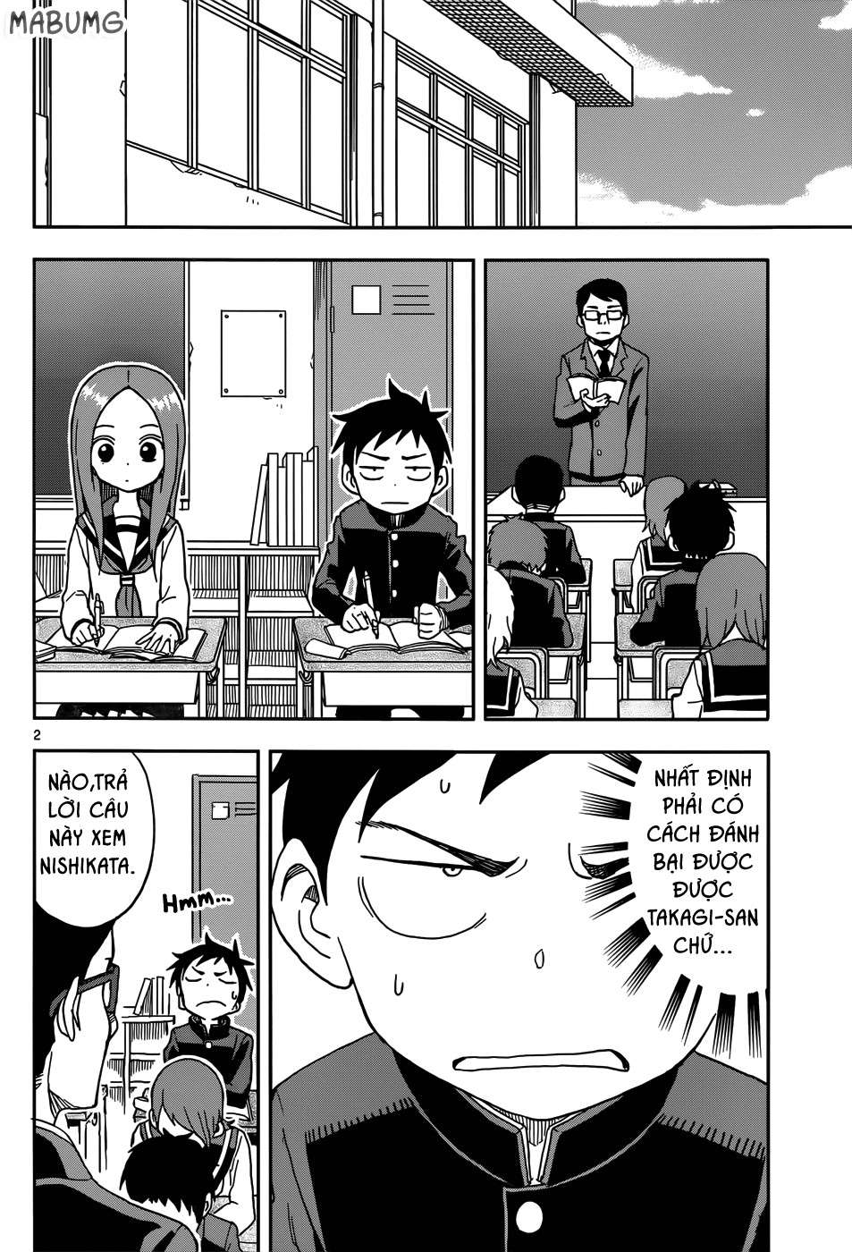 Karakai Jouzu No Takagi-San - Trang 2