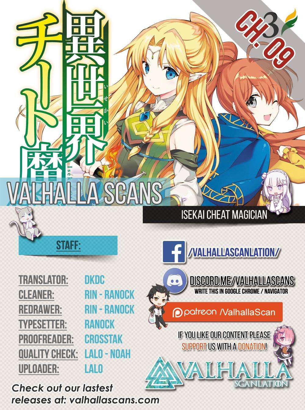 Isekai Cheat Magician - Trang 1