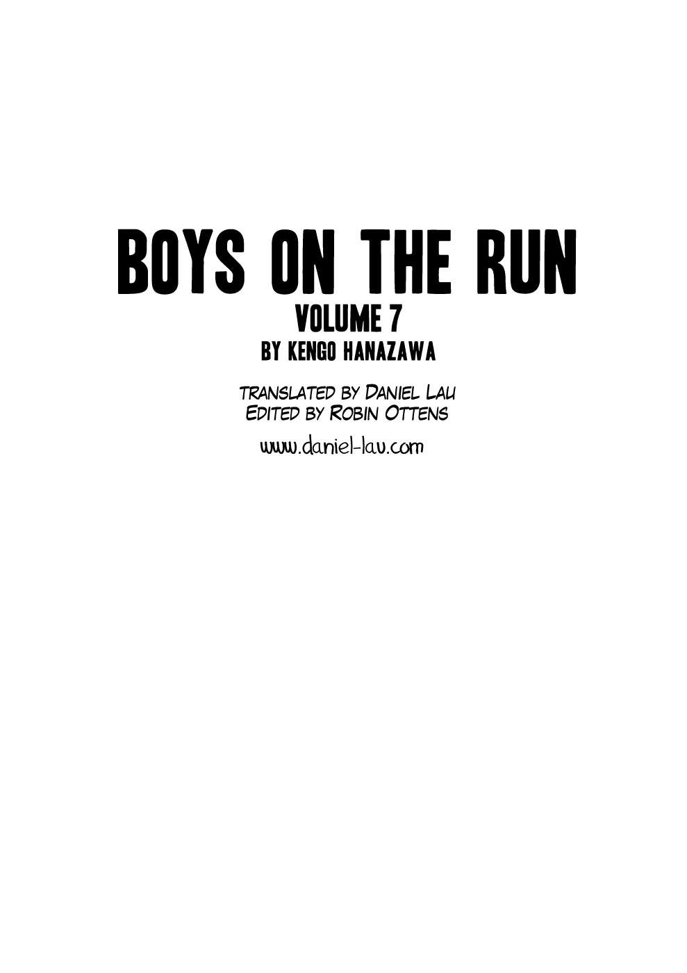 Boys On The Run - Trang 2