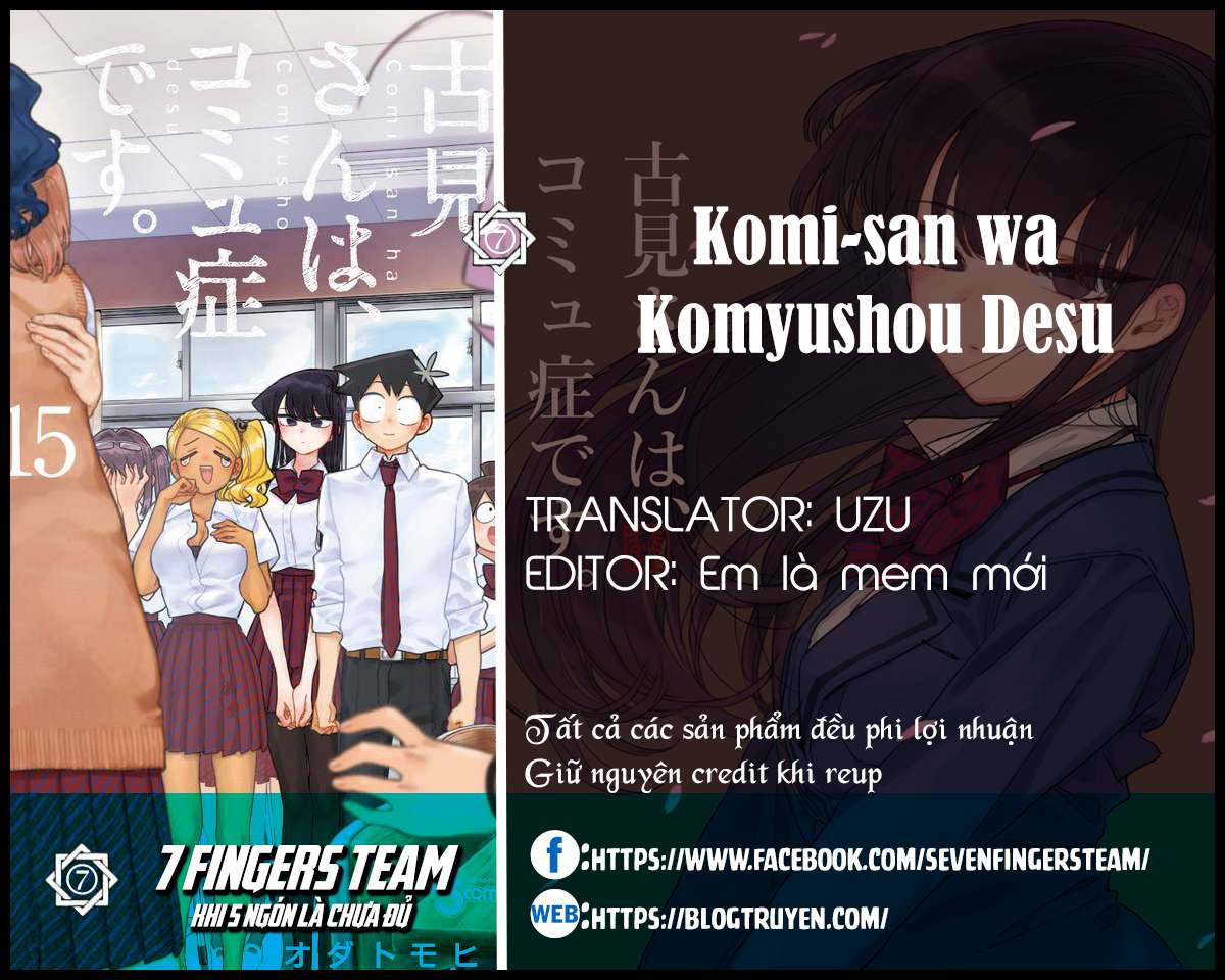 Komi-San Wa Komyusho Desu - Trang 1