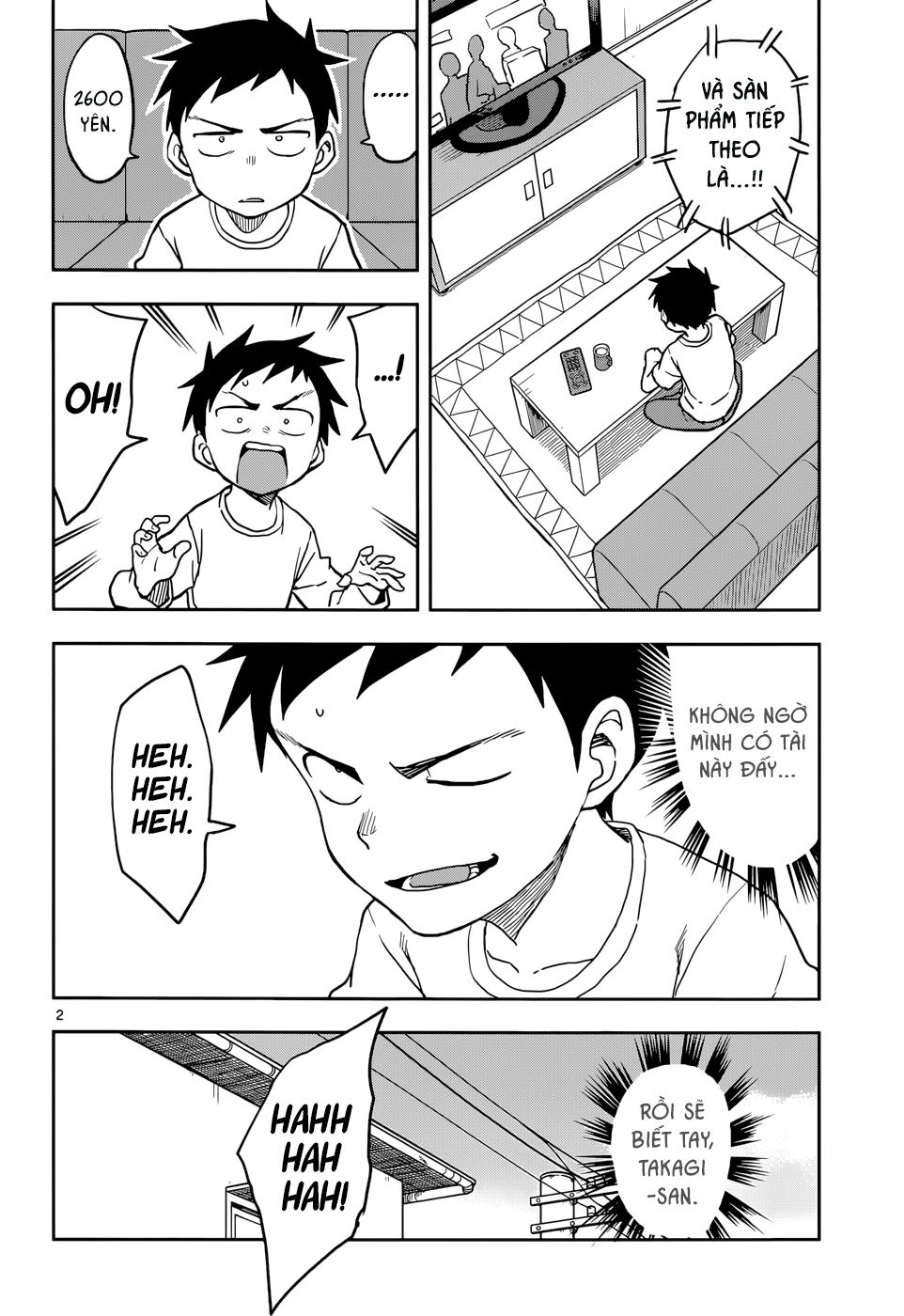 Karakai Jouzu No Takagi-San - Trang 1