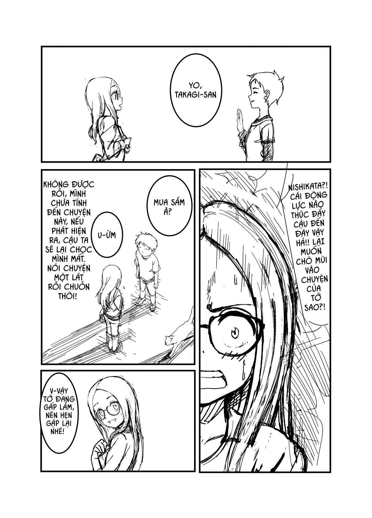 Karakai Jouzu No Takagi-San - Trang 1