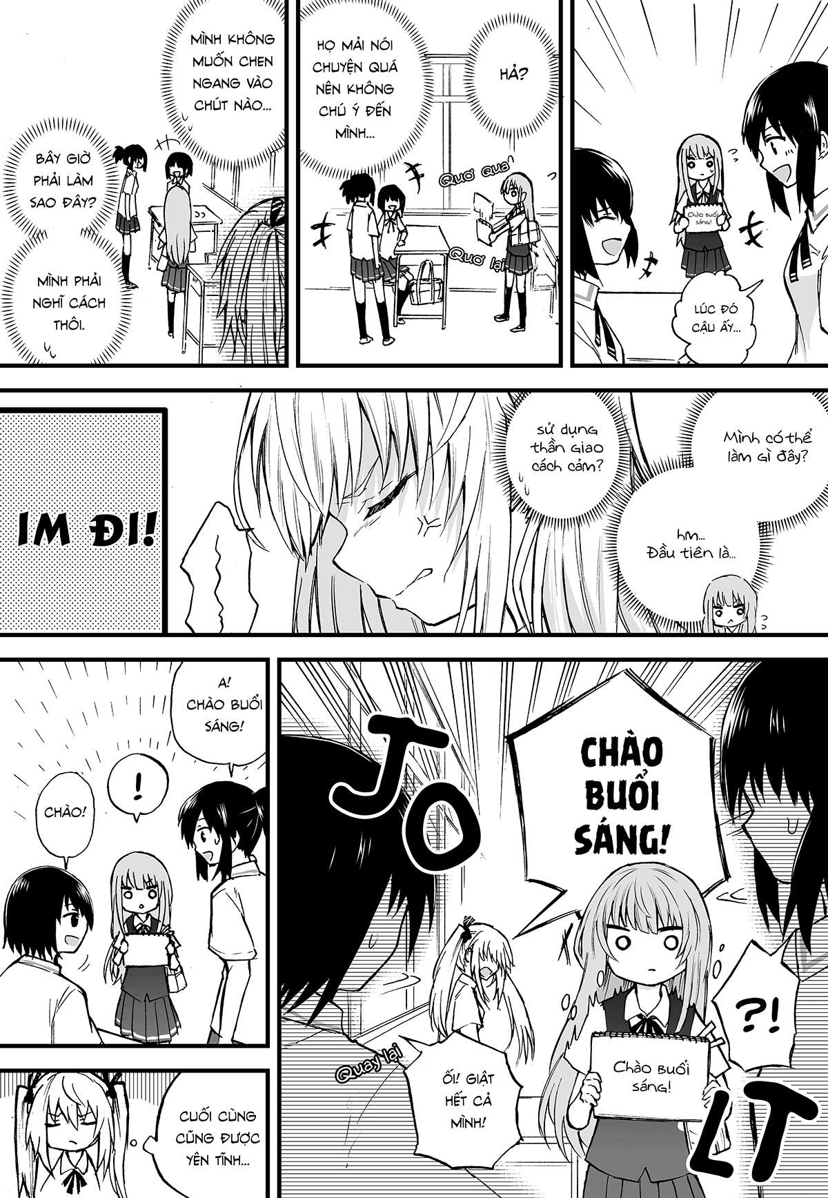 Koe Ga Dasenai Shoujo No Hanashi - Trang 2