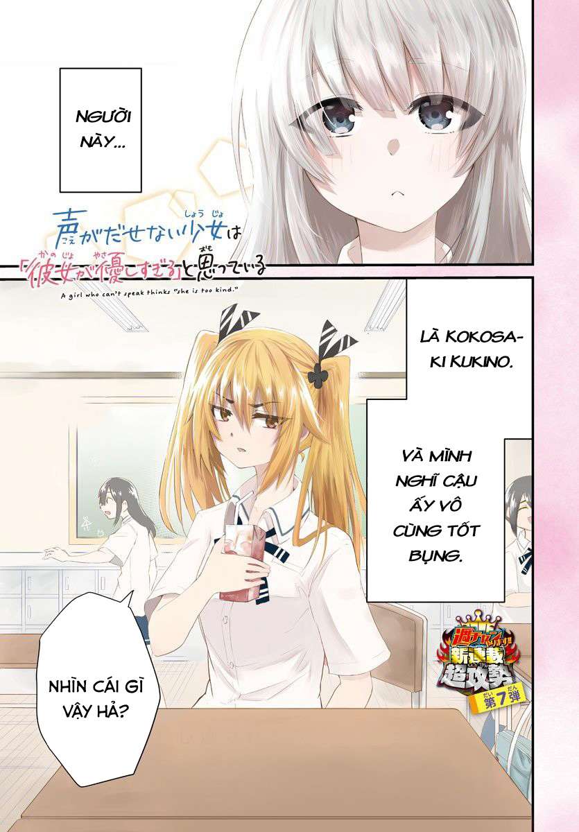 Koe Ga Dasenai Shoujo Wa - Trang 1