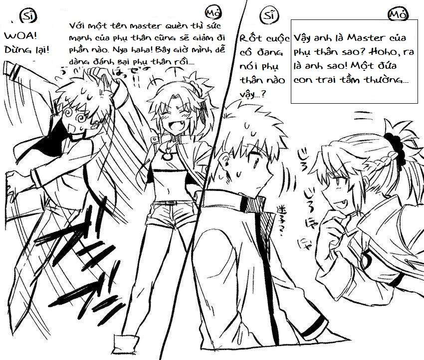 Những Mẩu Oneshot Fgo - Trang 1