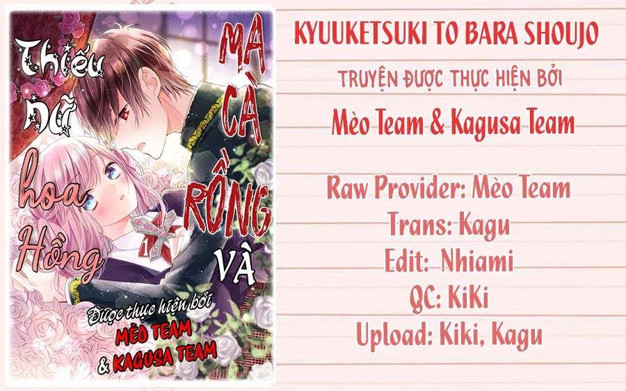 Kyuuketsuki To Bara Shoujo - Trang 1