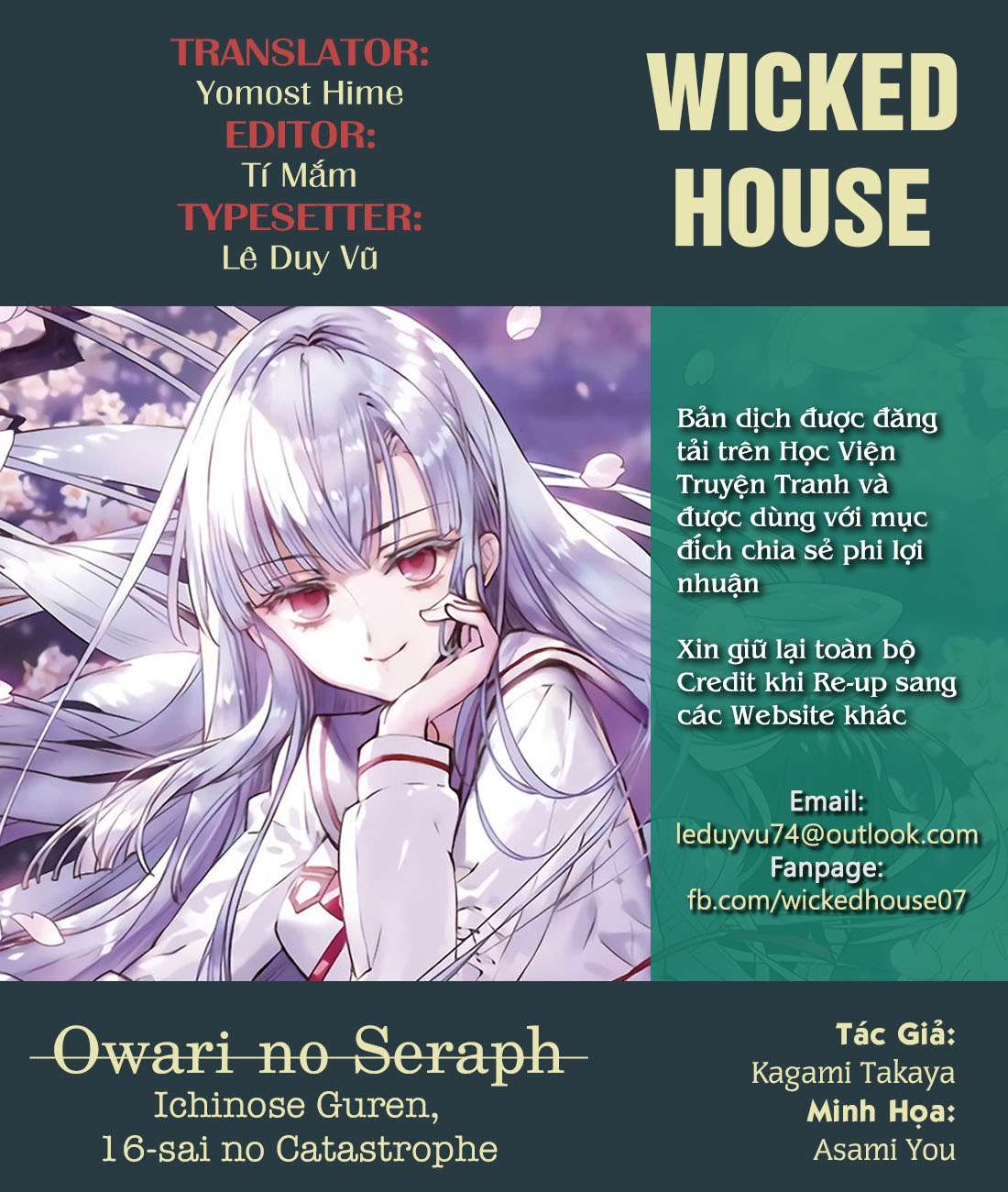 Owari No Seraph – Ichinose Guren, 16-Sai No Catastrophe - Trang 1