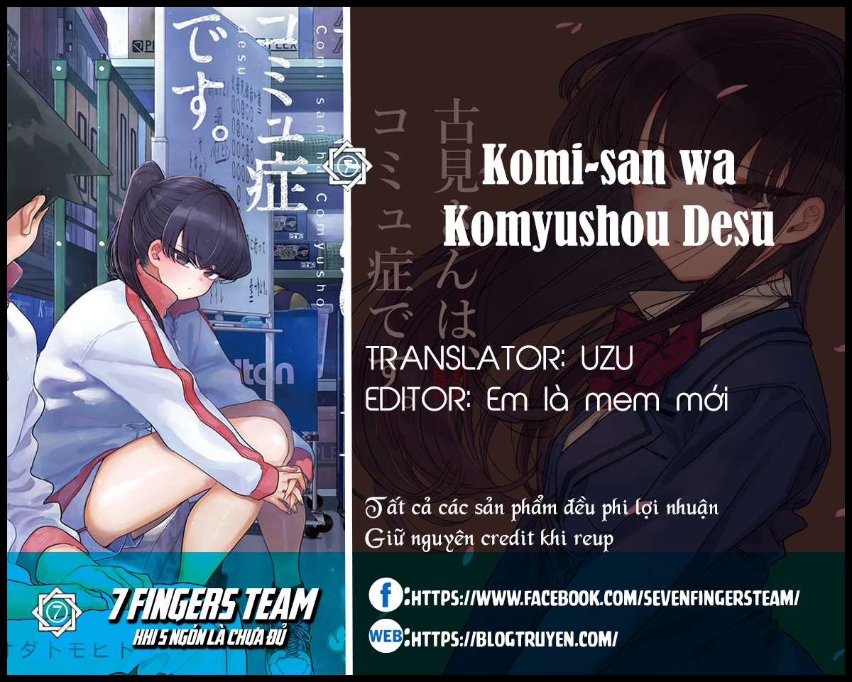 Komi-San Wa Komyusho Desu - Trang 1