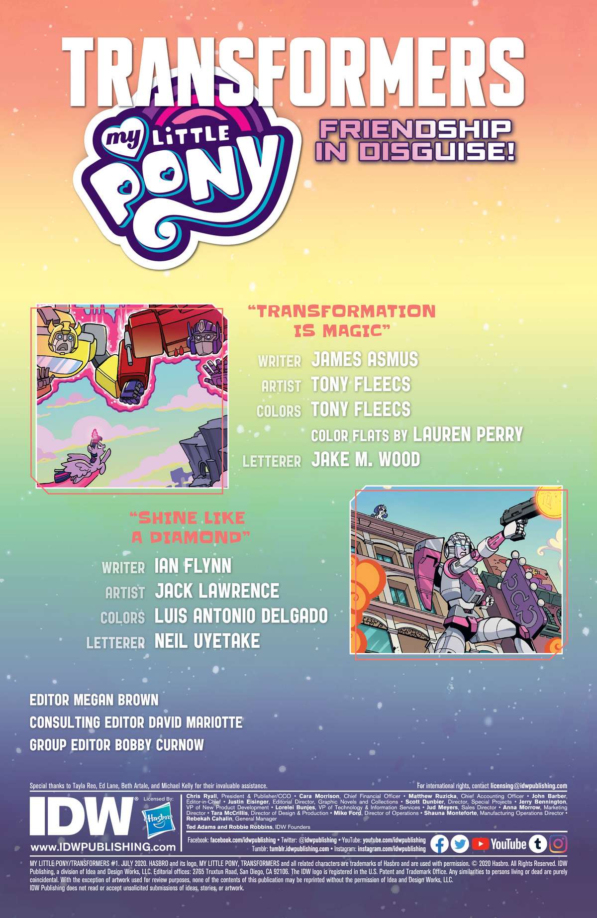 My Little Pony/Transformers: Friendship In Disguise - Trang 1