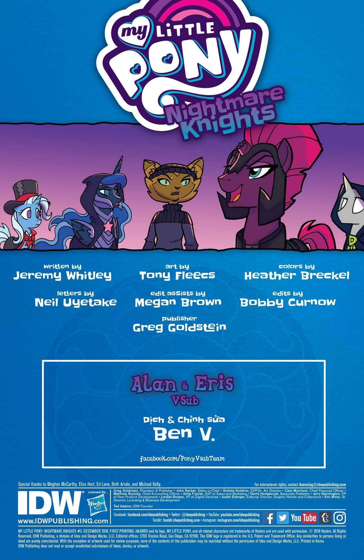 My Little Pony: Nightmare Knights - Trang 1