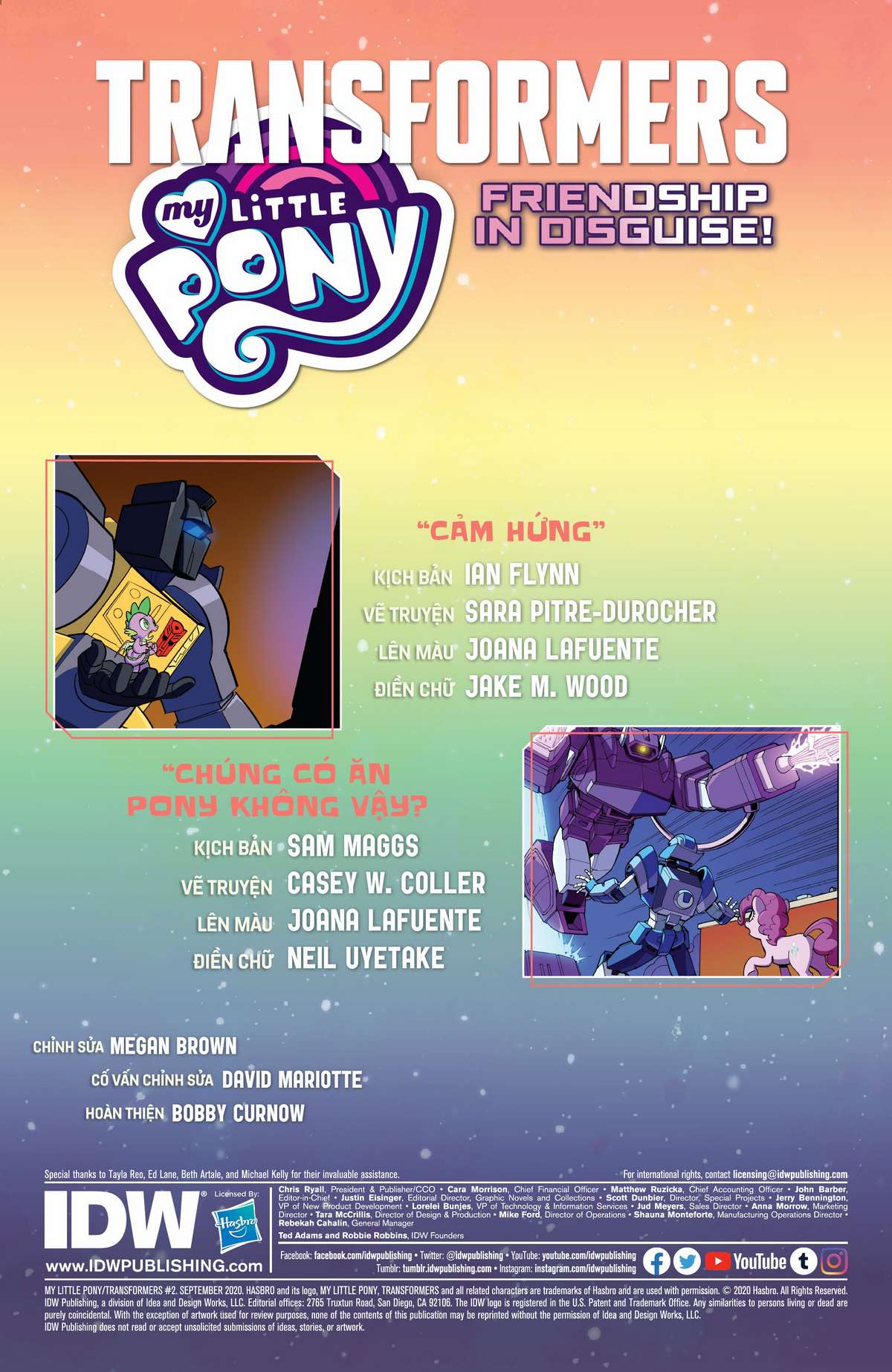 My Little Pony/Transformers: Friendship In Disguise - Trang 1