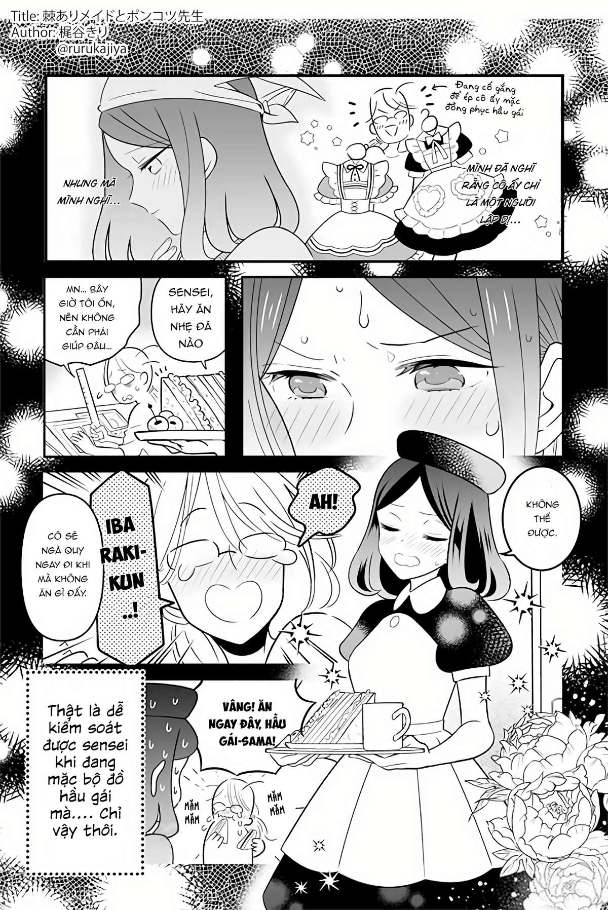 The Prickly Maid And Clumsy Mangaka - Trang 2