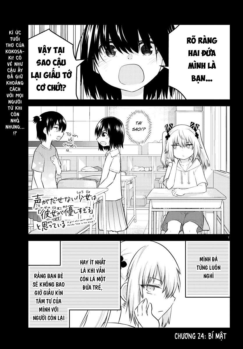 Koe Ga Dasenai Shoujo Wa - Trang 1