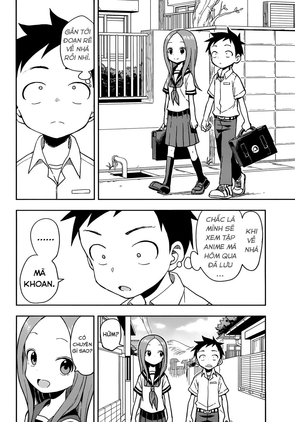 Karakai Jouzu No Takagi-San - Trang 1