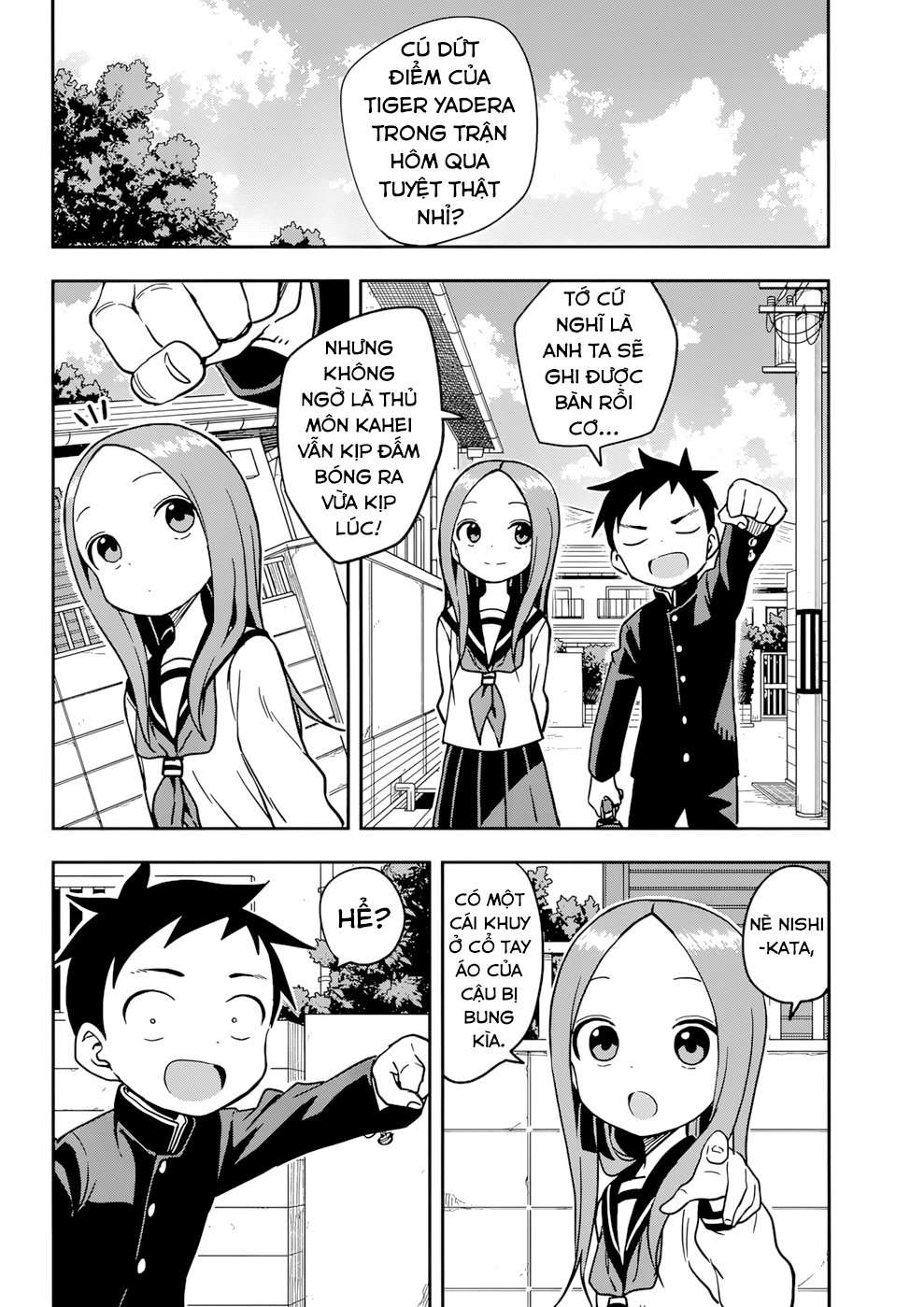 Karakai Jouzu No Takagi-San - Trang 1