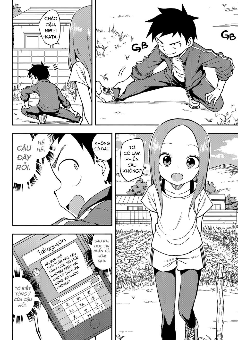 Karakai Jouzu No Takagi-San - Trang 1