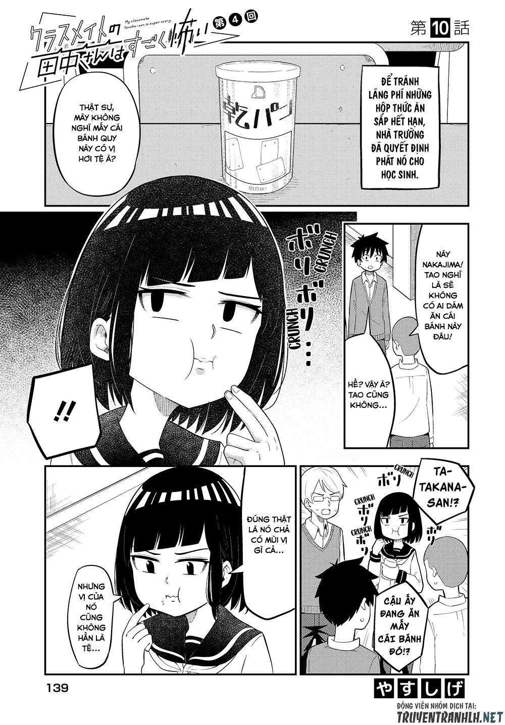 Classmate No Tanaka-San Wa Sugoku Kowai - Trang 1