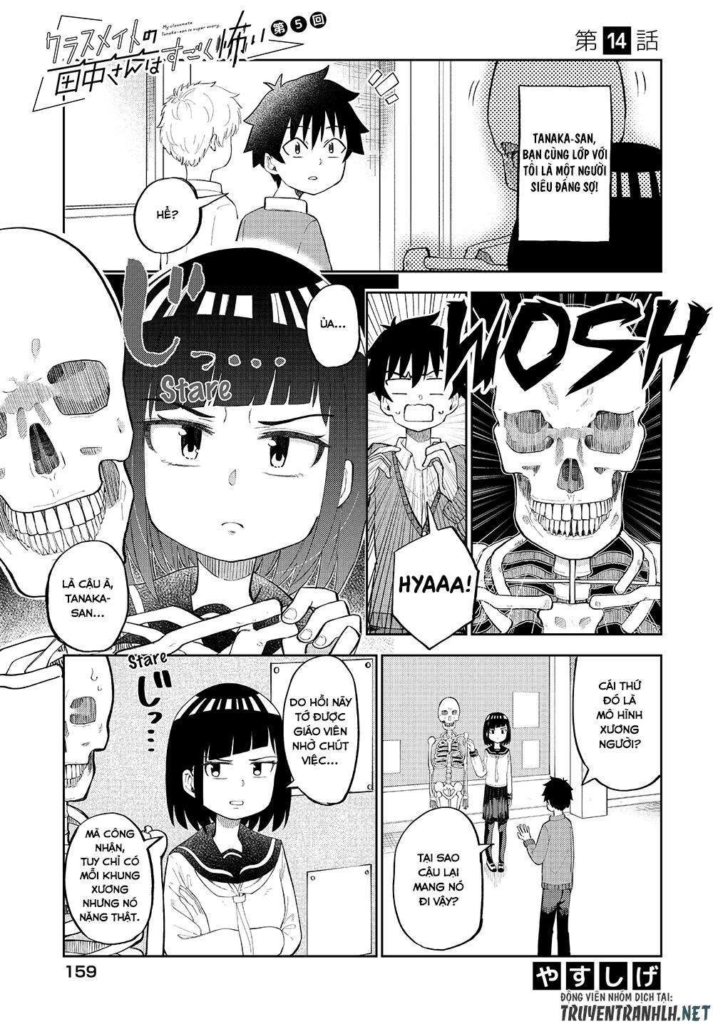 Classmate No Tanaka-San Wa Sugoku Kowai - Trang 1