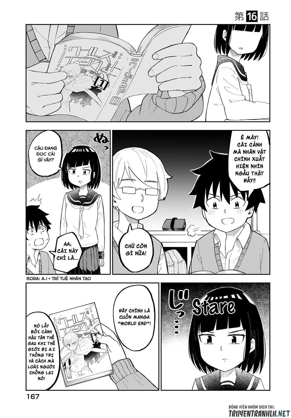 Classmate No Tanaka-San Wa Sugoku Kowai - Trang 1