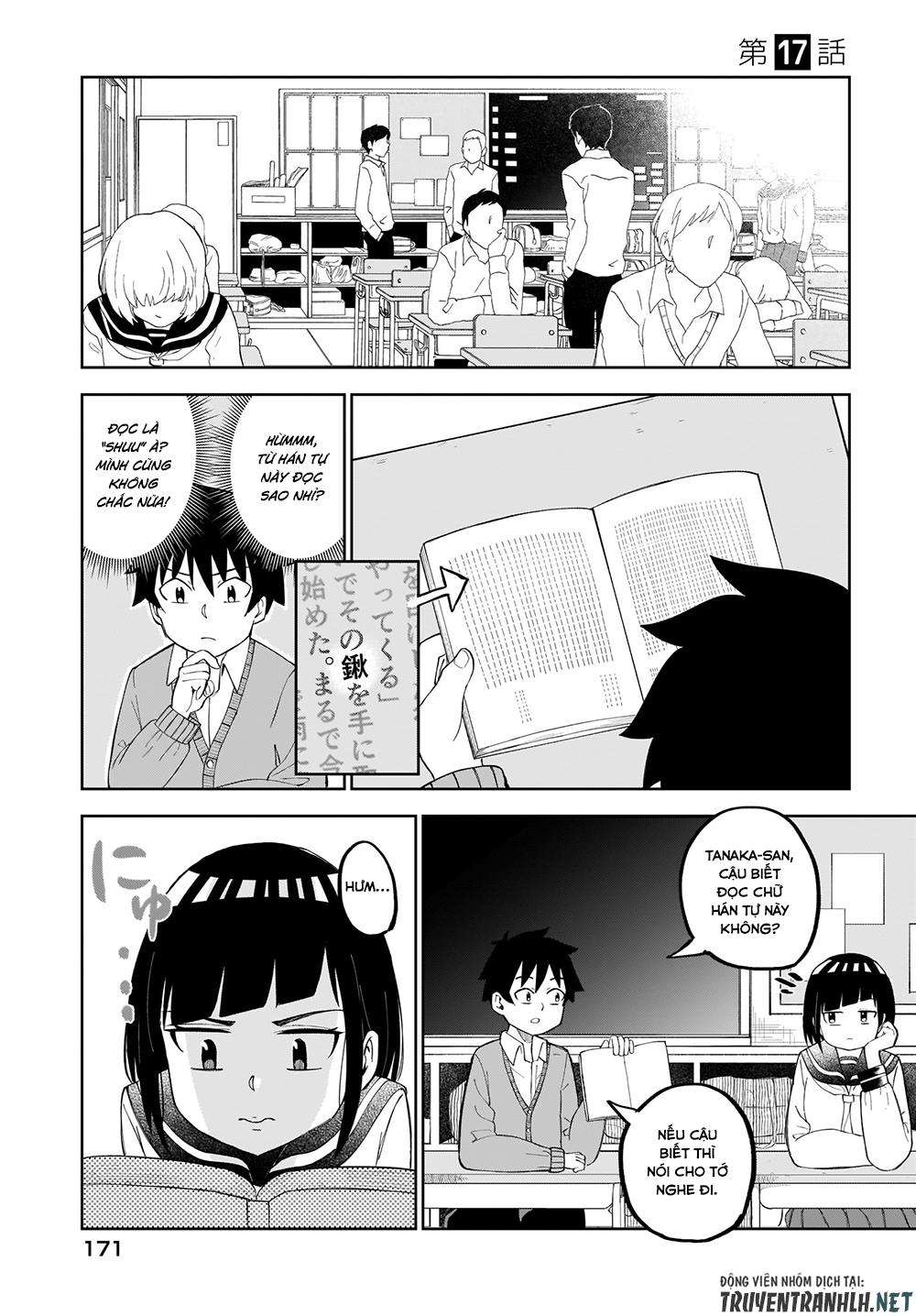 Classmate No Tanaka-San Wa Sugoku Kowai - Trang 1