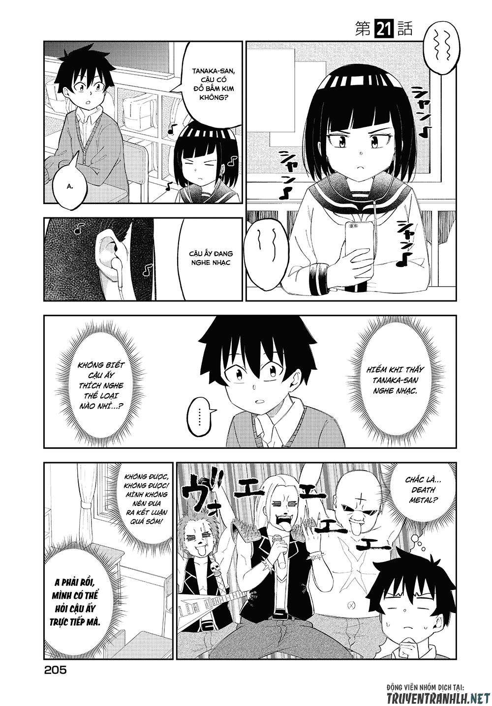 Classmate No Tanaka-San Wa Sugoku Kowai - Trang 1