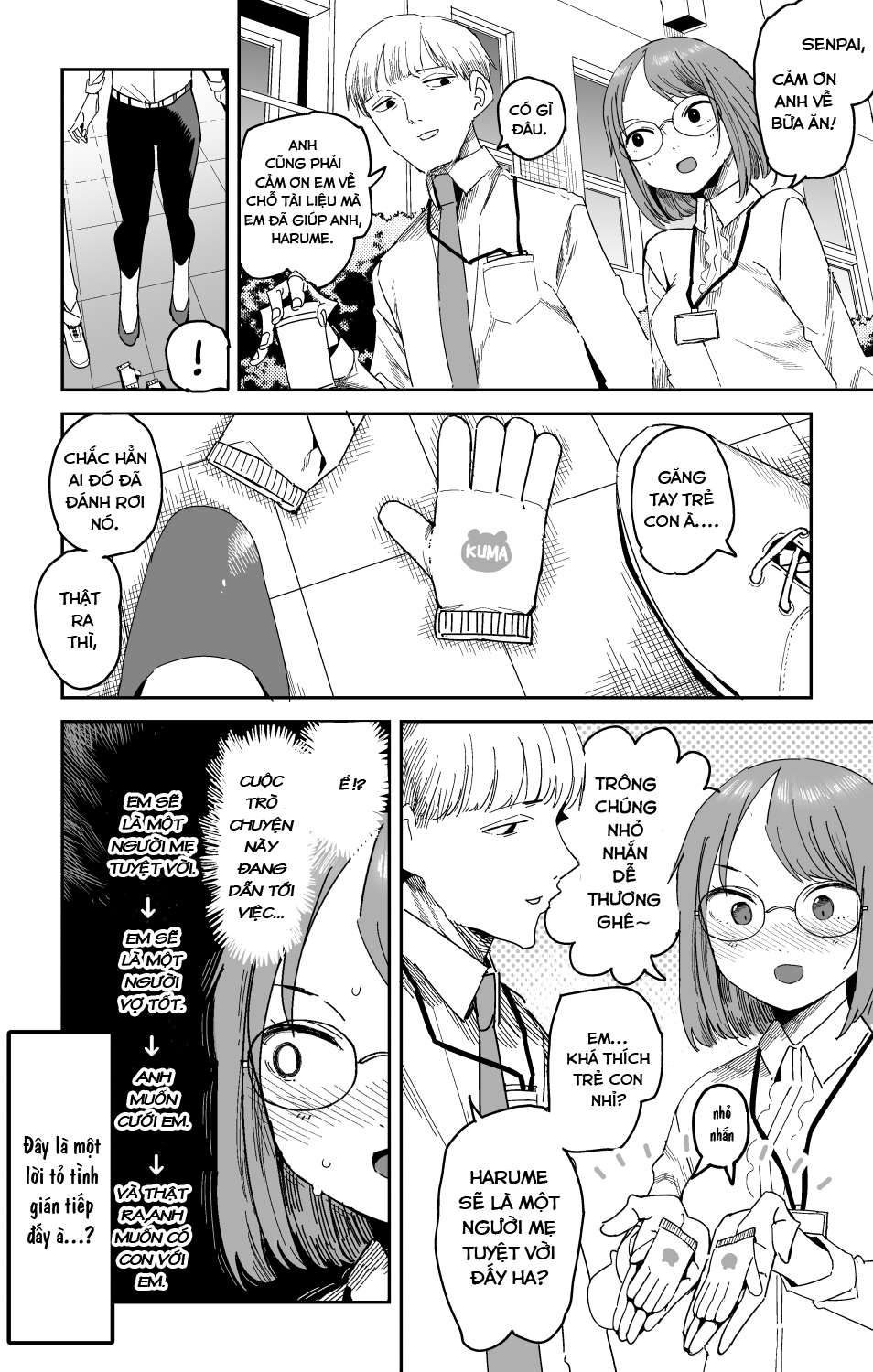 [Oneshot] Harume-Chan Và Senpai - Trang 1