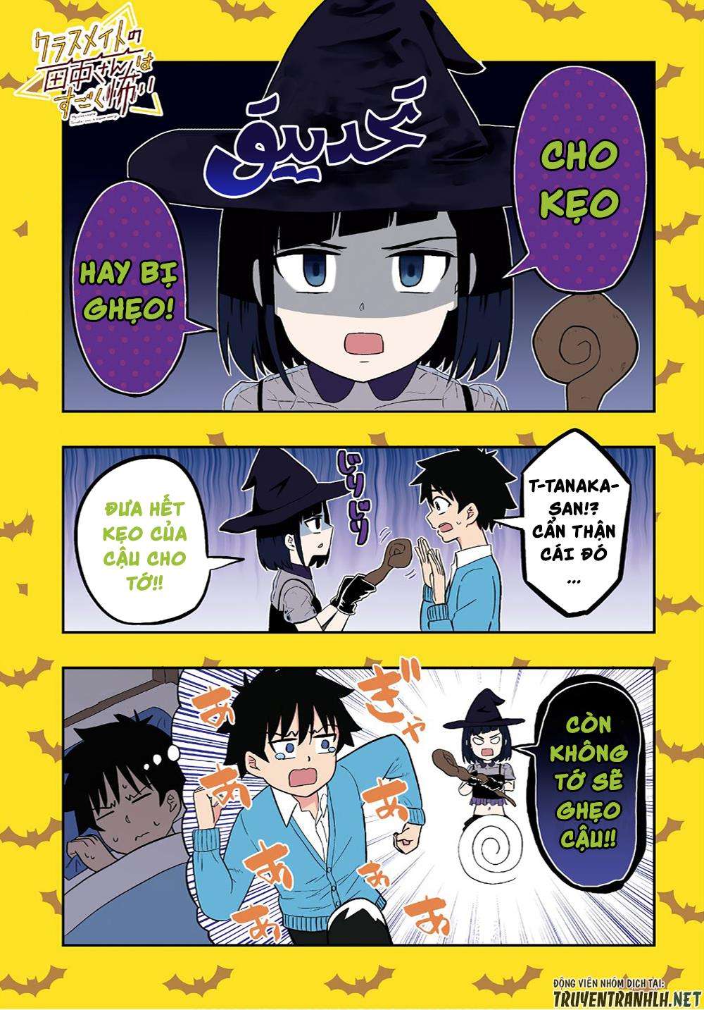 Classmate No Tanaka-San Wa Sugoku Kowai - Trang 1