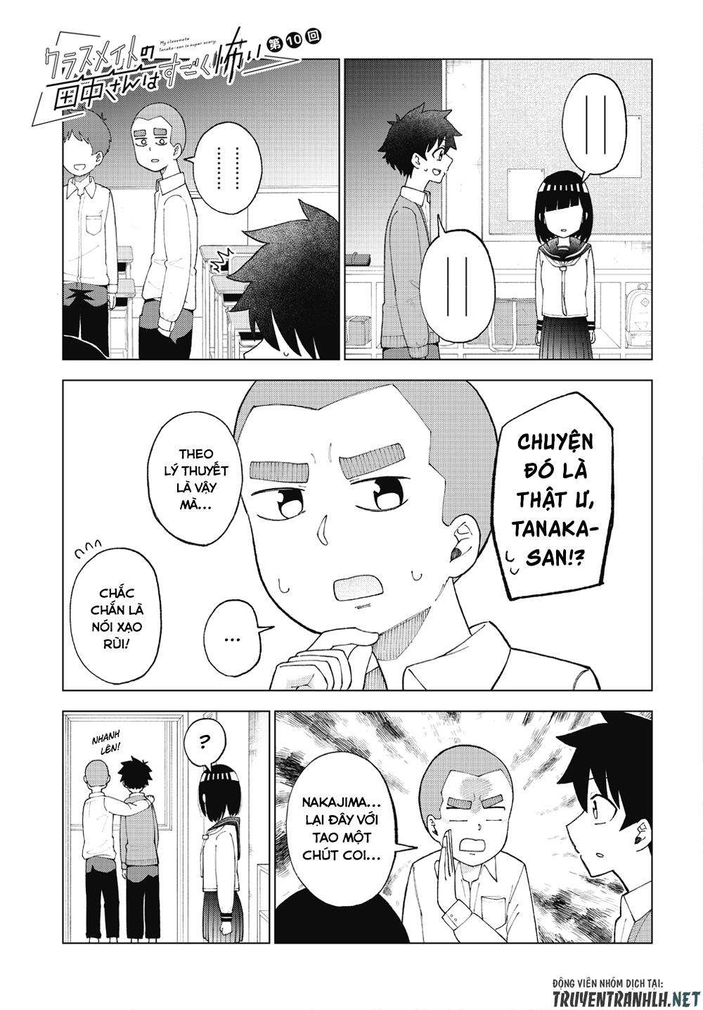 Classmate No Tanaka-San Wa Sugoku Kowai - Trang 1