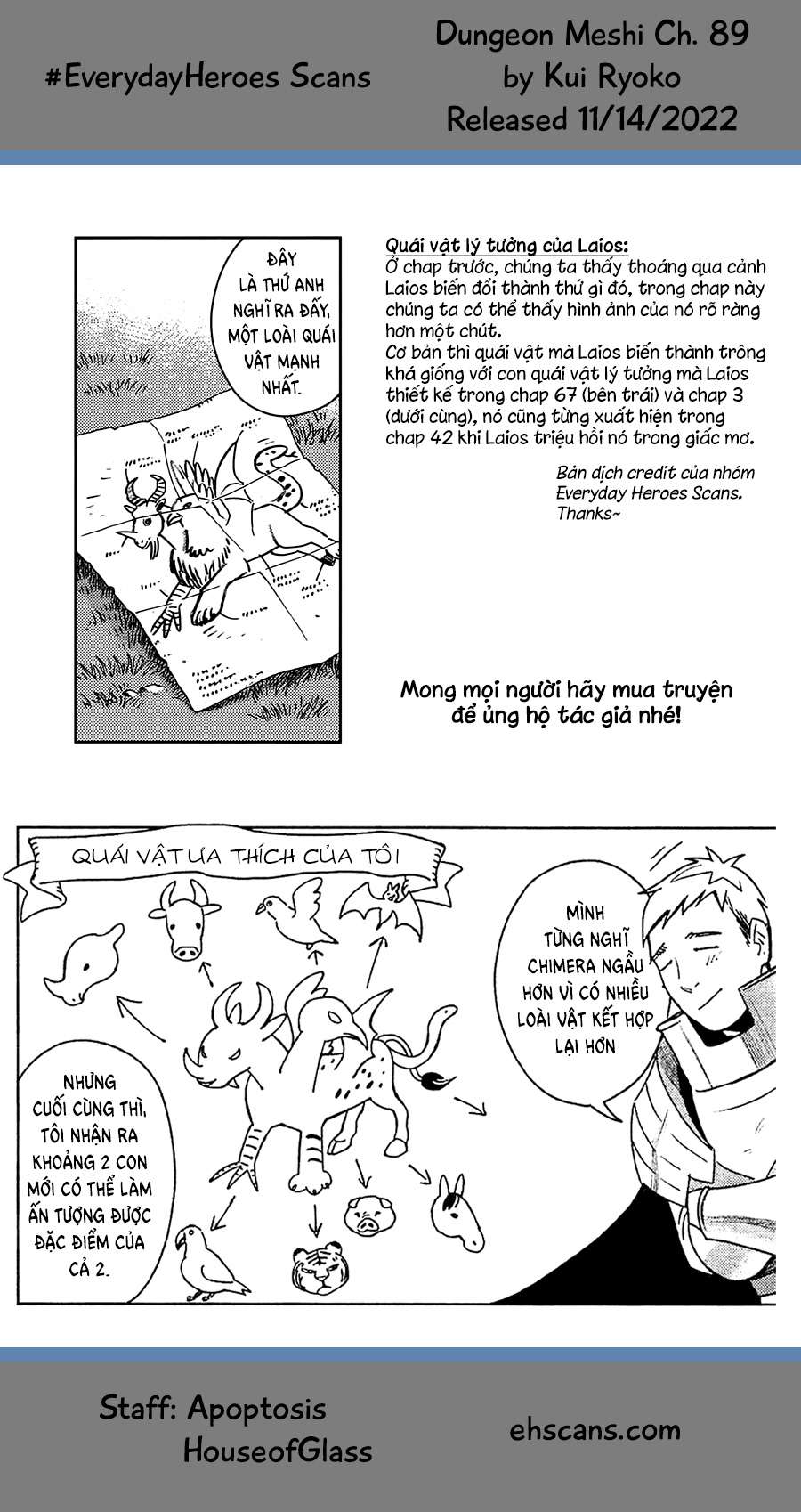 Dungeon Meshi Chapter 89 - Trang 11
