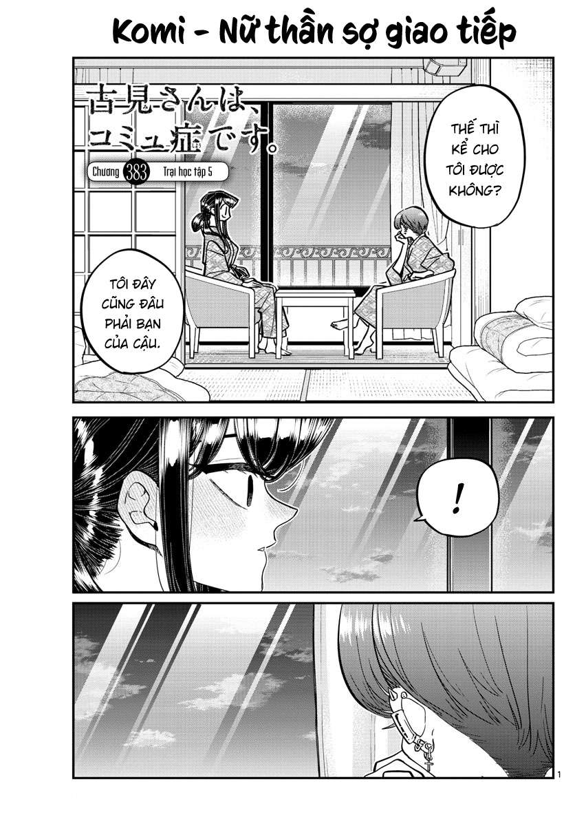 Komi-San Wa Komyusho Desu - Trang 1