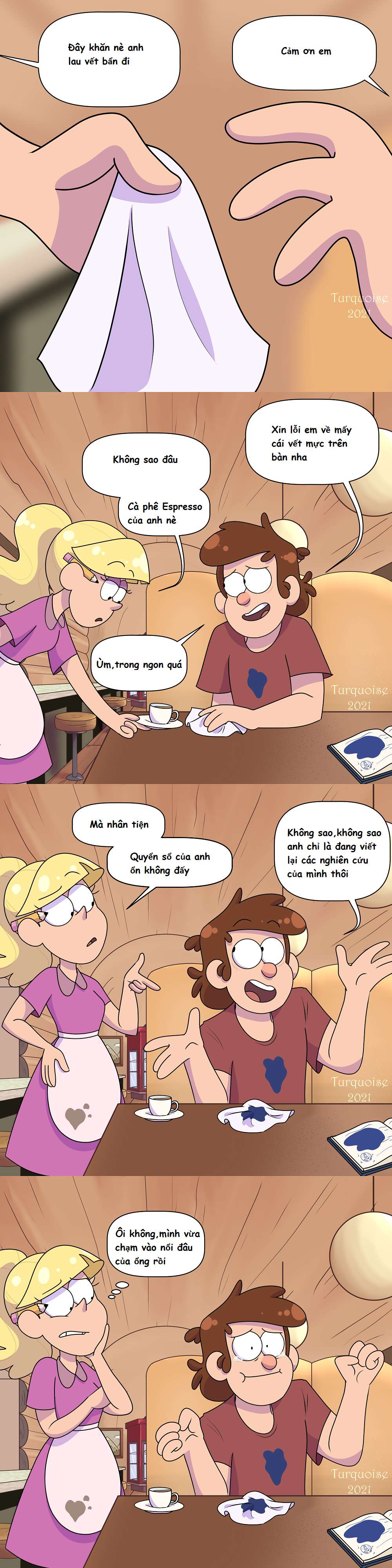 Gravity Falls: First Date - Trang 1