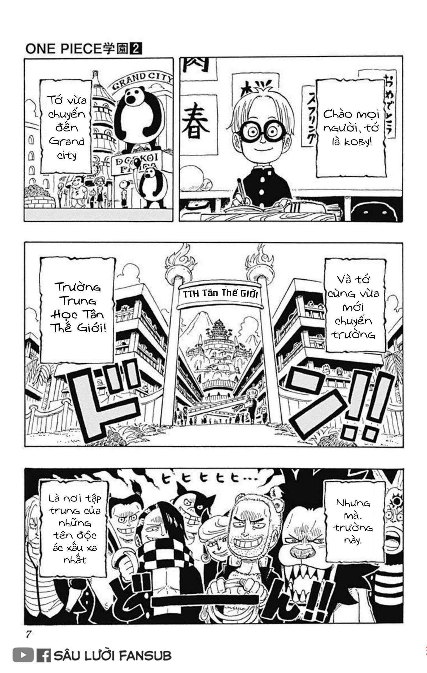 Học Viện One Piece – One Piece Gakuen - Trang 1