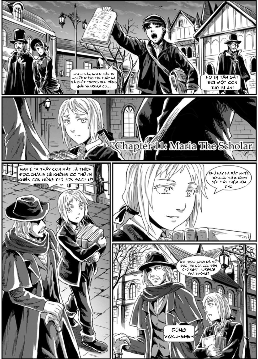 Bloodborne: Lady Maria And The Old Hunters - Trang 1