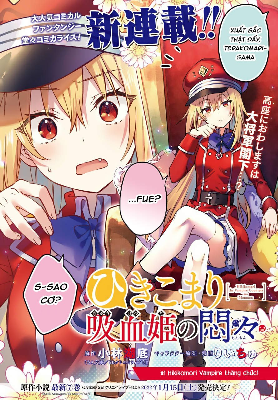 Hikikomari Kyuuketsuki No Monmon (Không Rảnh Cũng Dịch) - Trang 1